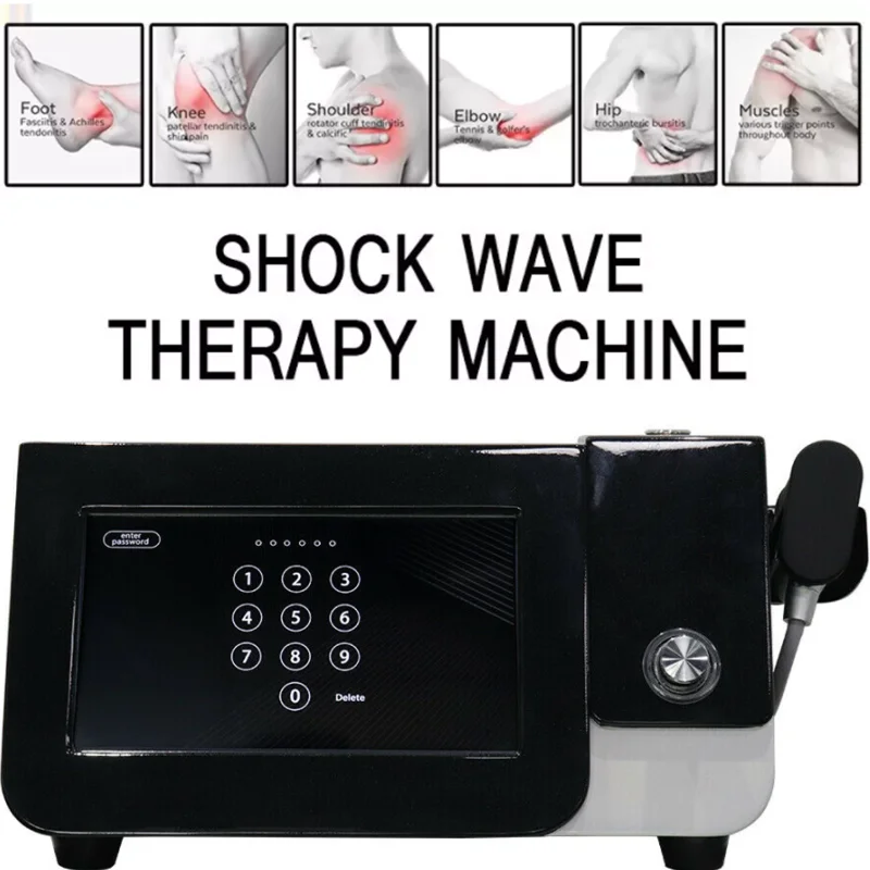 

Portable Smart Touch Screen Extracorporeal Shock Wave Therapy Massager Pain Relief ED Treatment Shockwave Phsiotherapy Machine