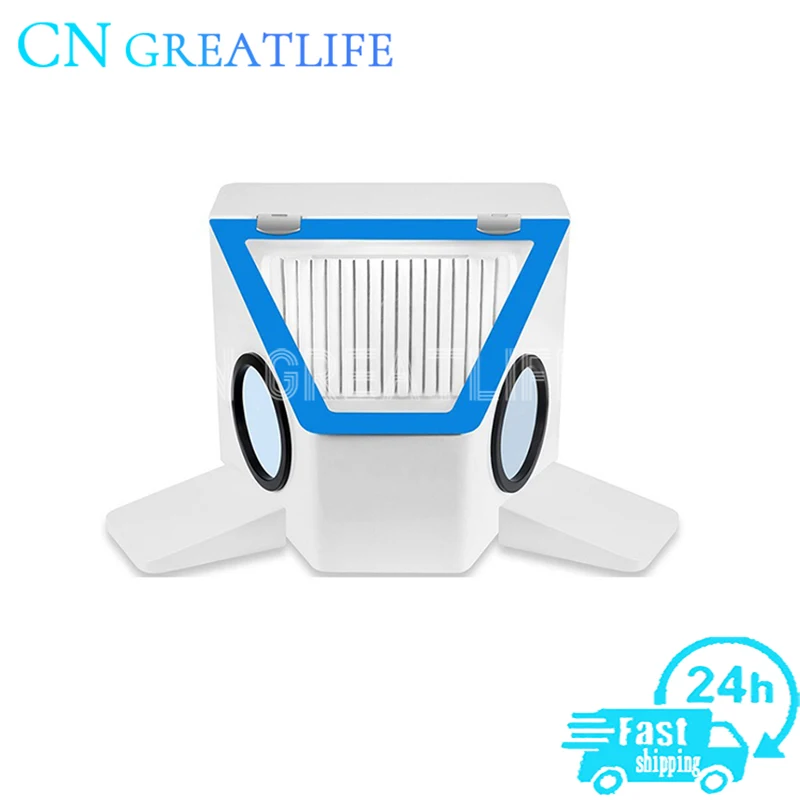 

Dental Lab Clinic Dust Collector Vacuum Dust Extractor Box Lapping Protector Sandblasting Protector Box Dust box