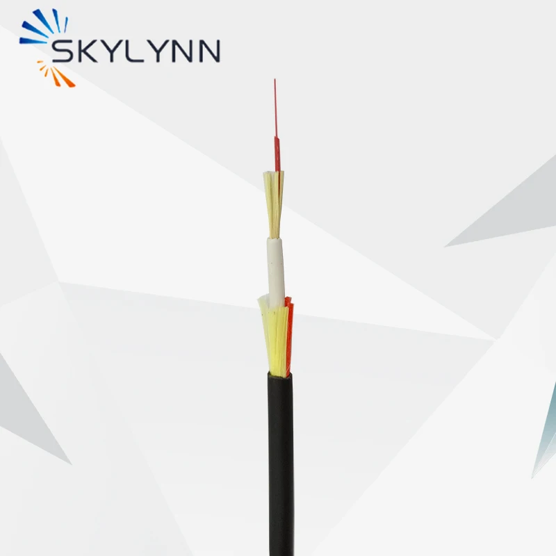 

FTTH 500 Meter/Drum Single Core Single Mode G657A2 4.5mm Out Diameter Double LSZH Sheath Fiber Optic Drop Cable