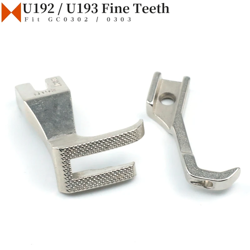 Fine Teeth U192 U193 Walking Foot For Synchronized Sewing Machine Accessories DY Typical GC0302 0303 Fit Leather Fabric