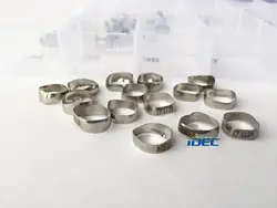 Dental Bands Plain Second Molar Bands Orthodontics Stainless Steel Bands #16-#30 60PCS/box