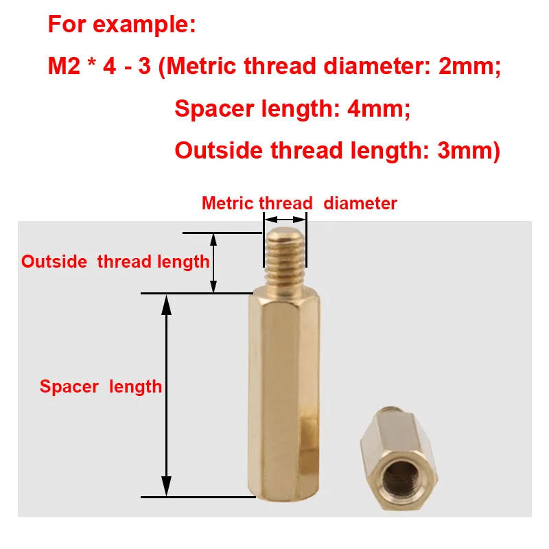 50Pcs Solid Brass C…