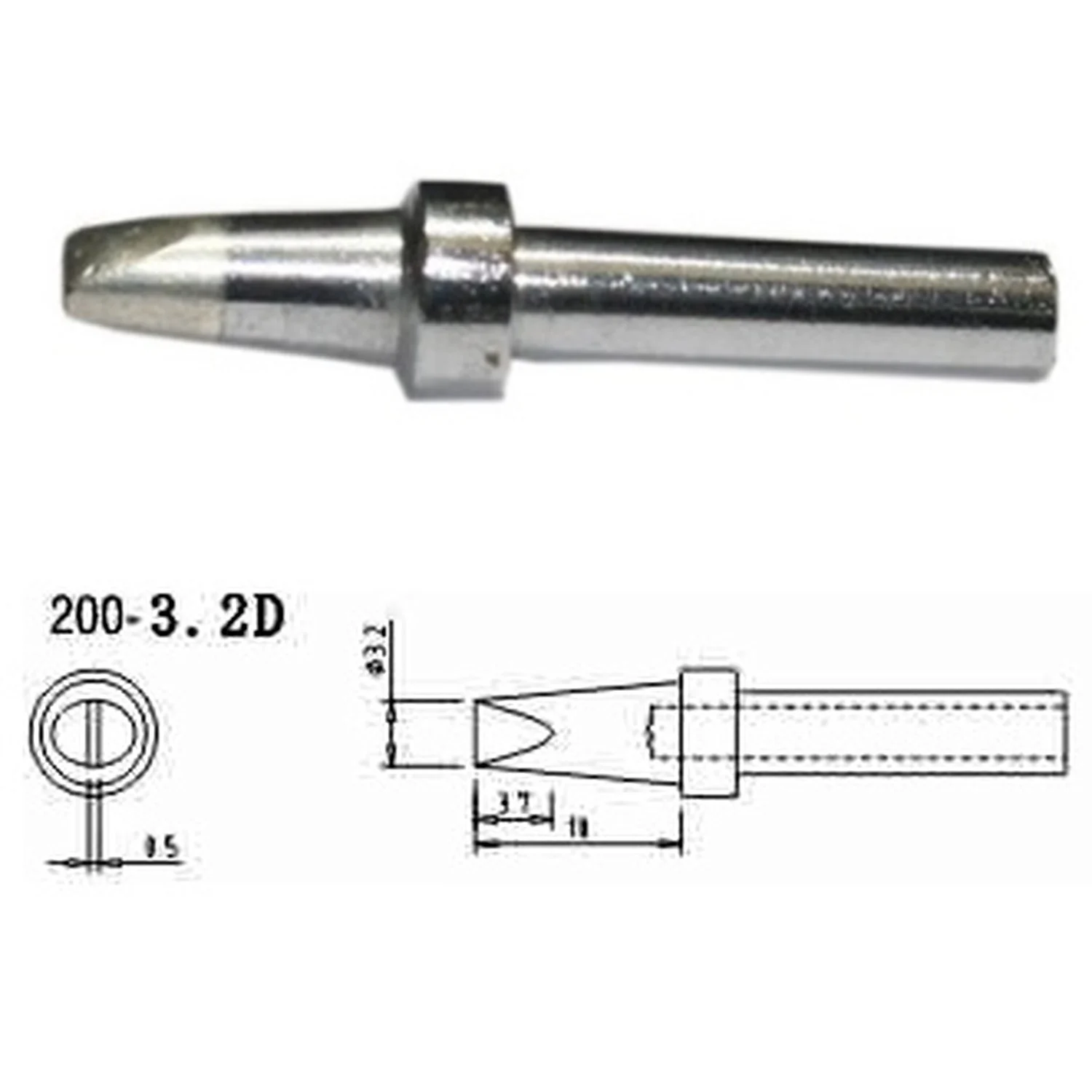 Mlink S4 MOD 200-3.2d soldering iron tip replacement