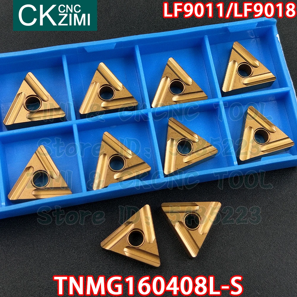 TNMG160408L-S LF9011 TNMG160408L-S LF9018คาร์ไบด์ Slotted แทรกเครื่องมือเครื่องกัด CNC เครื่องมือ TNMG สำหรับเหล็ก