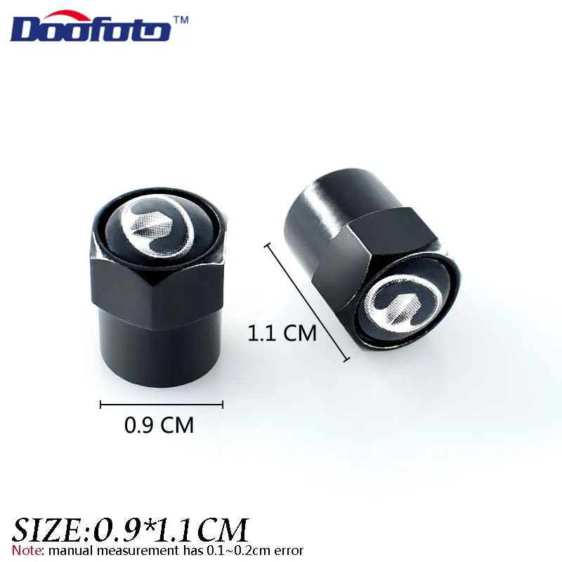 Doofoto 4x Car Valve Caps For Great Wall Hover H5 H3 Safe M4 Wingle 5 Deer Voleex C30 Accessories Car Wheel Tyre Tire Stem Cover