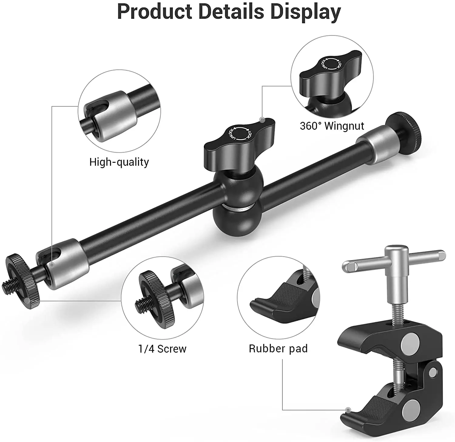 SmallRig Clamp w/ 1/4\