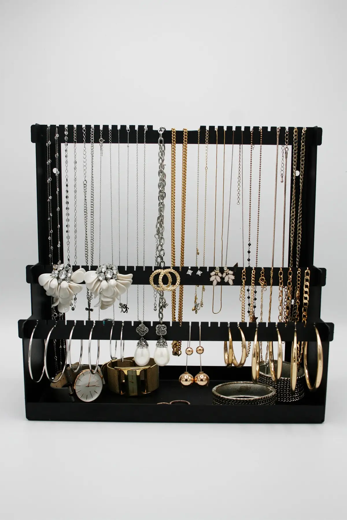 Black Jewelry Display Stand