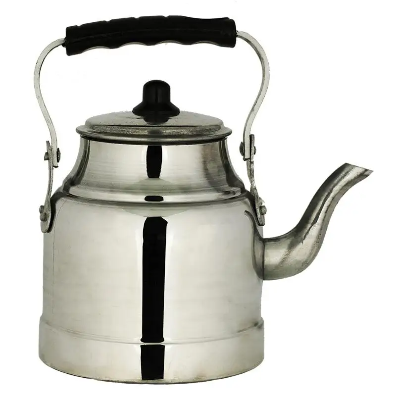 Aluminum Camping Teapot Top Handle High Quality Heat Resistant Handle Picnic Travel Outdoor Teapot Coffeepot Kettle