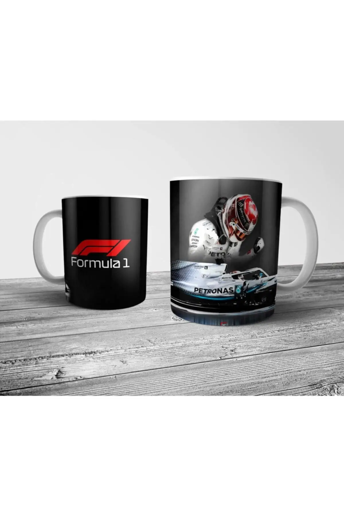 Home Kitchen Sets Formula 1 Different Models With Printed Mug Cups Ceramic Porcelain Dishwasher safe