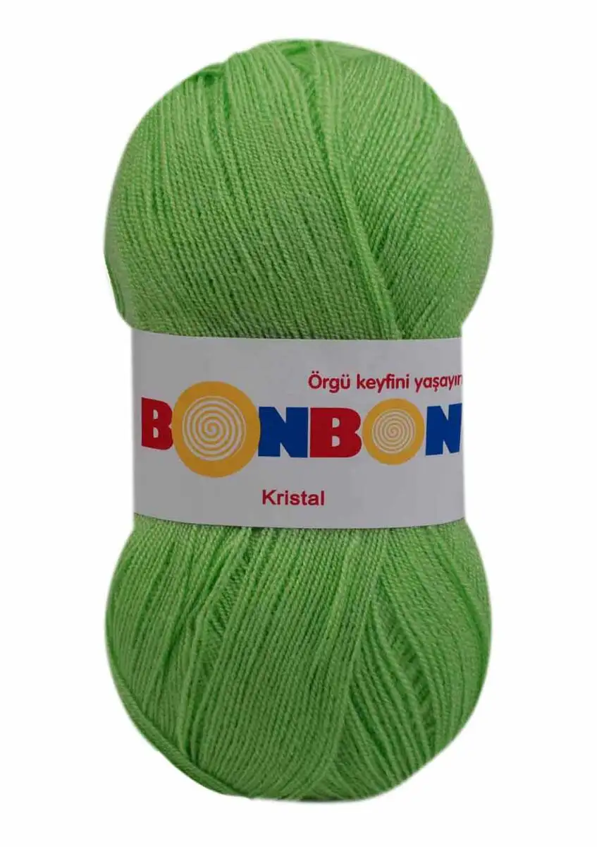 Thread 1 Pack ( 5 Balls ) Nako Bonbon Kristal Hand Knitting Yarn ( 100% Acrylic ) 100 Gram 475 Meter Crochet Tool Kit Fiber Yarn