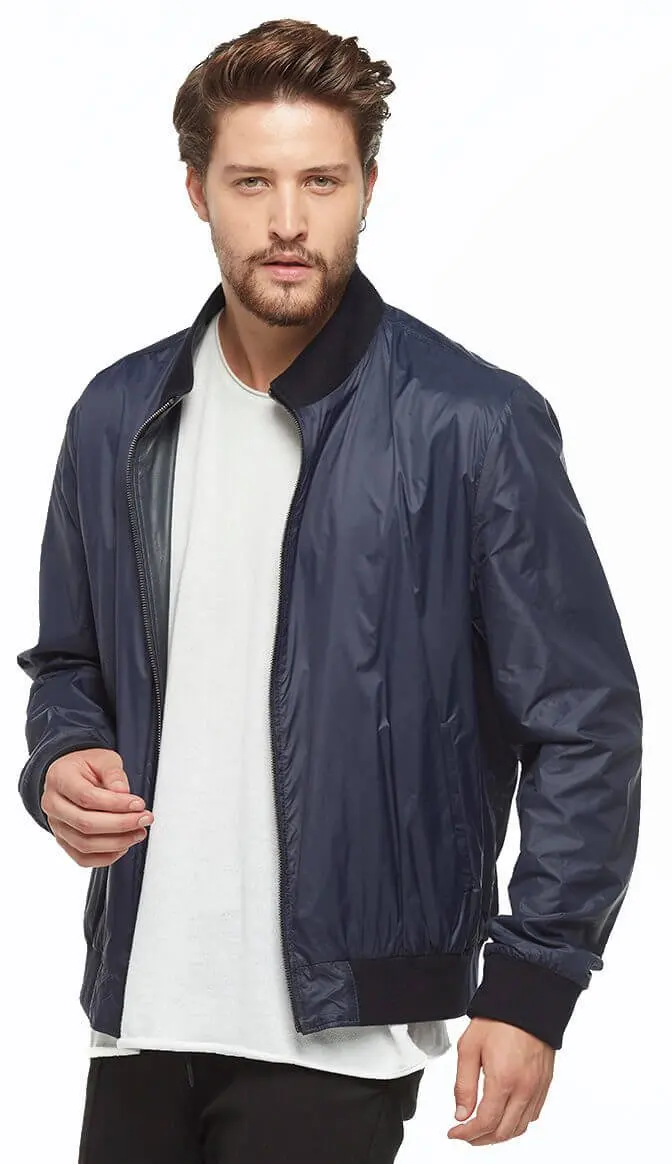 Đại Học Phong Cách 2 Mặt Đậm Orjinal Da Cừu Thu Đông 2022 Biker Slim Size Lớn VintageTürkiye