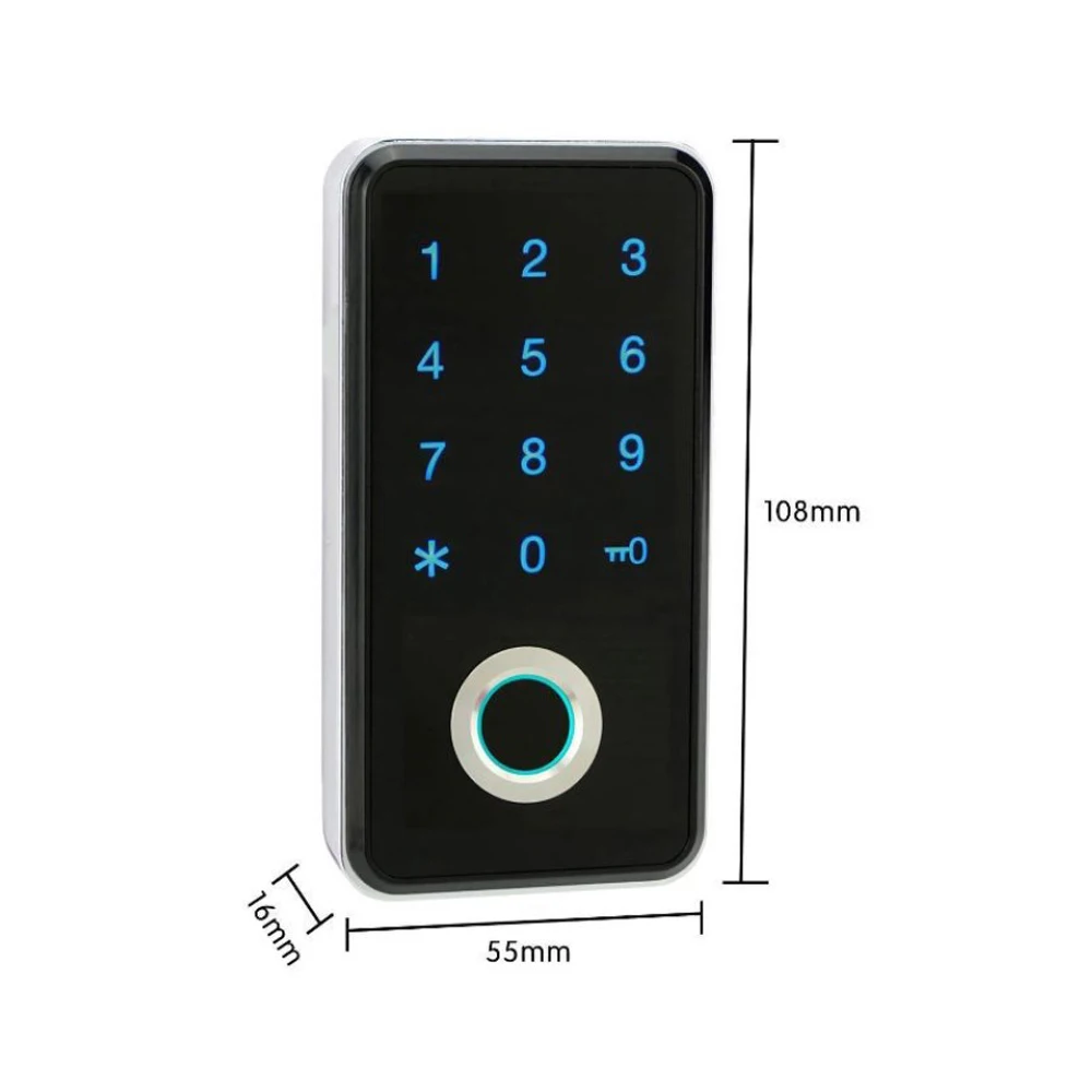 Smart Lock Digital Electronic Door Lock Fingerprint Password Combination Security Intelligent Password Lock