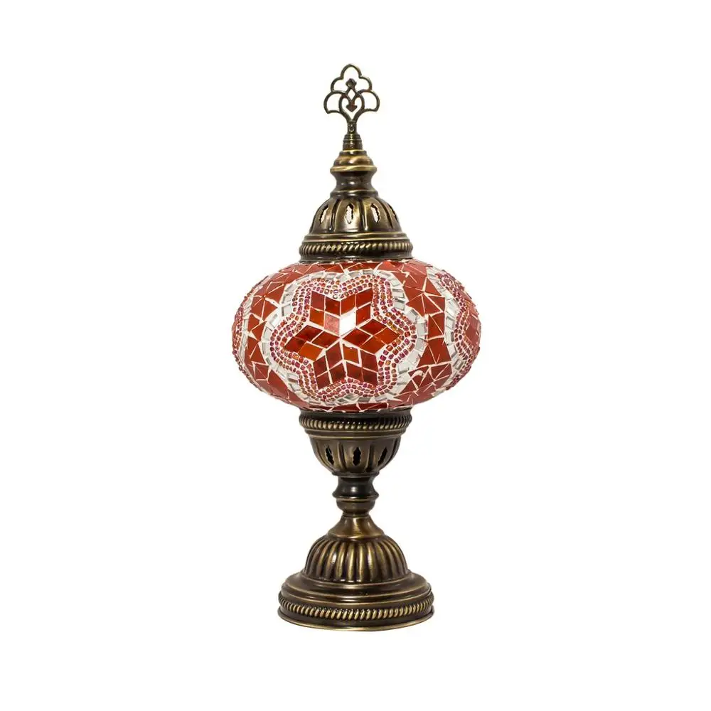 authentic handmade mosaic glass table top lamps Turkish hand made lamp romantic Desk Lamp handcrafted lamp anatolian style lamp