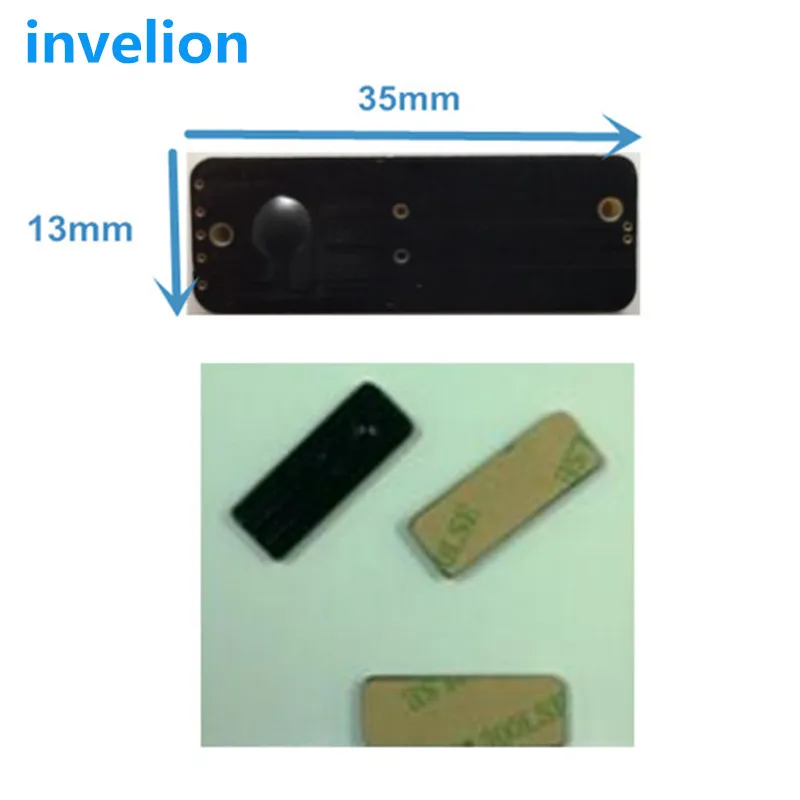 mini small size 35*13*2.8mm passive asset tracking uhf rfid metal tag alien h3 chip EPC Gen2 Class1 chip iso18000-6c