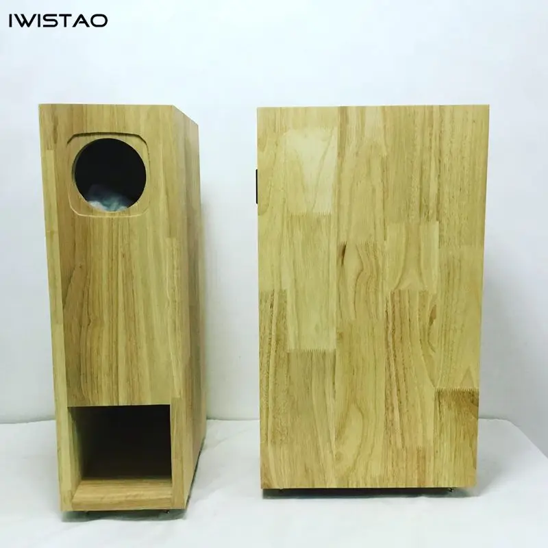 IWISTAO Customized Labyrinth Back Loaded Plus Bass Reflex Hybrid Speaker Enclosure FOSTEX Official Drawing Full Range FE126En