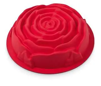 SILICOLIFE ROSE CAKE MOLD ELEGANT CAKES FOR YOUR GORGEOUS KITCHEN FREE SHİPPİNG