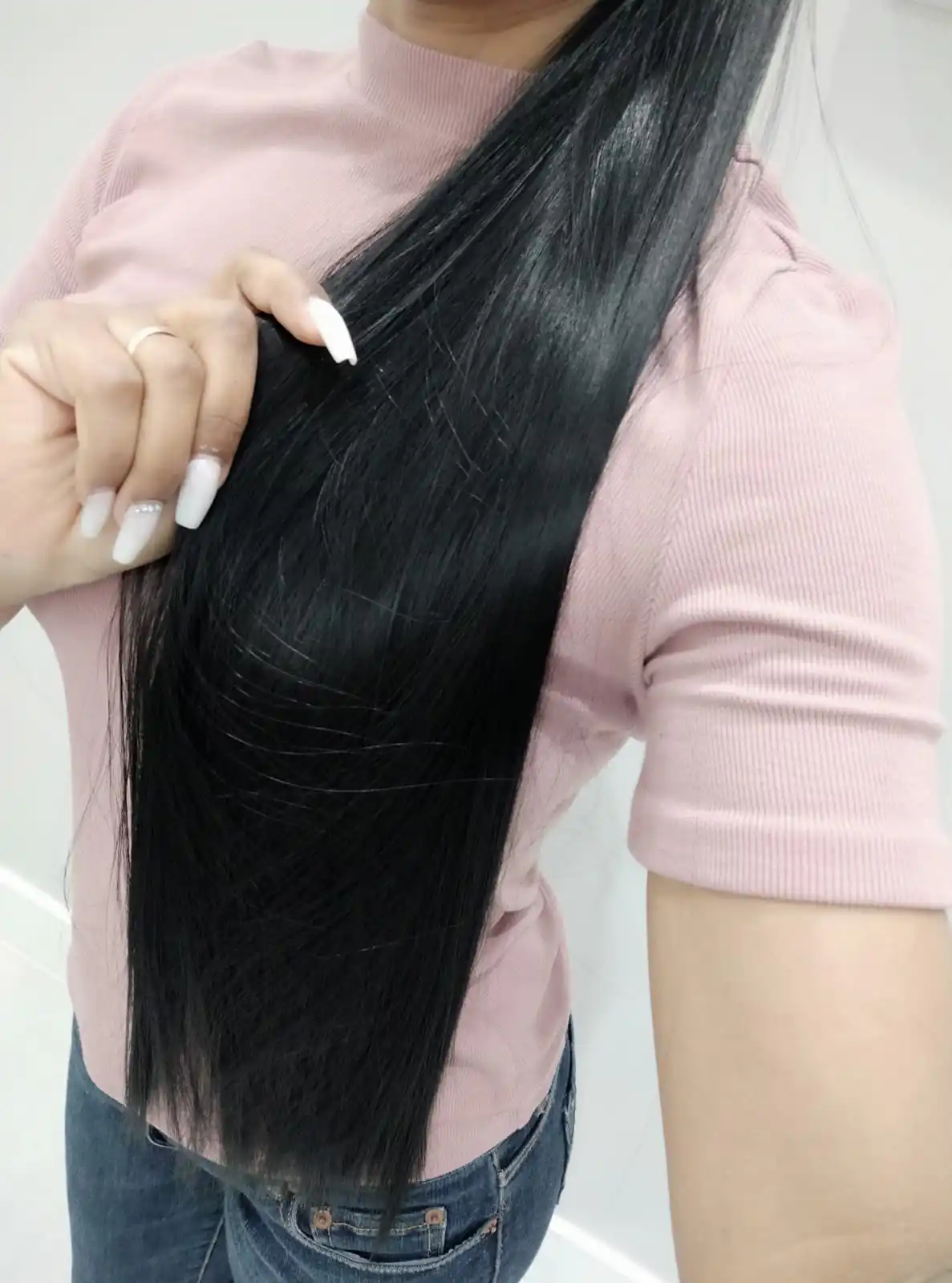 Organic Fiber Hair Extension with Tic Tac Clip and Silicone Wire for Volume Hair