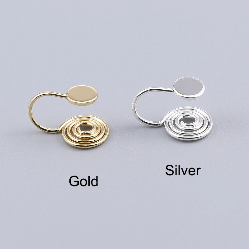 Mosquito Coil Plate Ear Clip Accessories Painless Lnvisibility 5mm Disc Clip Female No Pierced Ears Change Ear Clip Converter