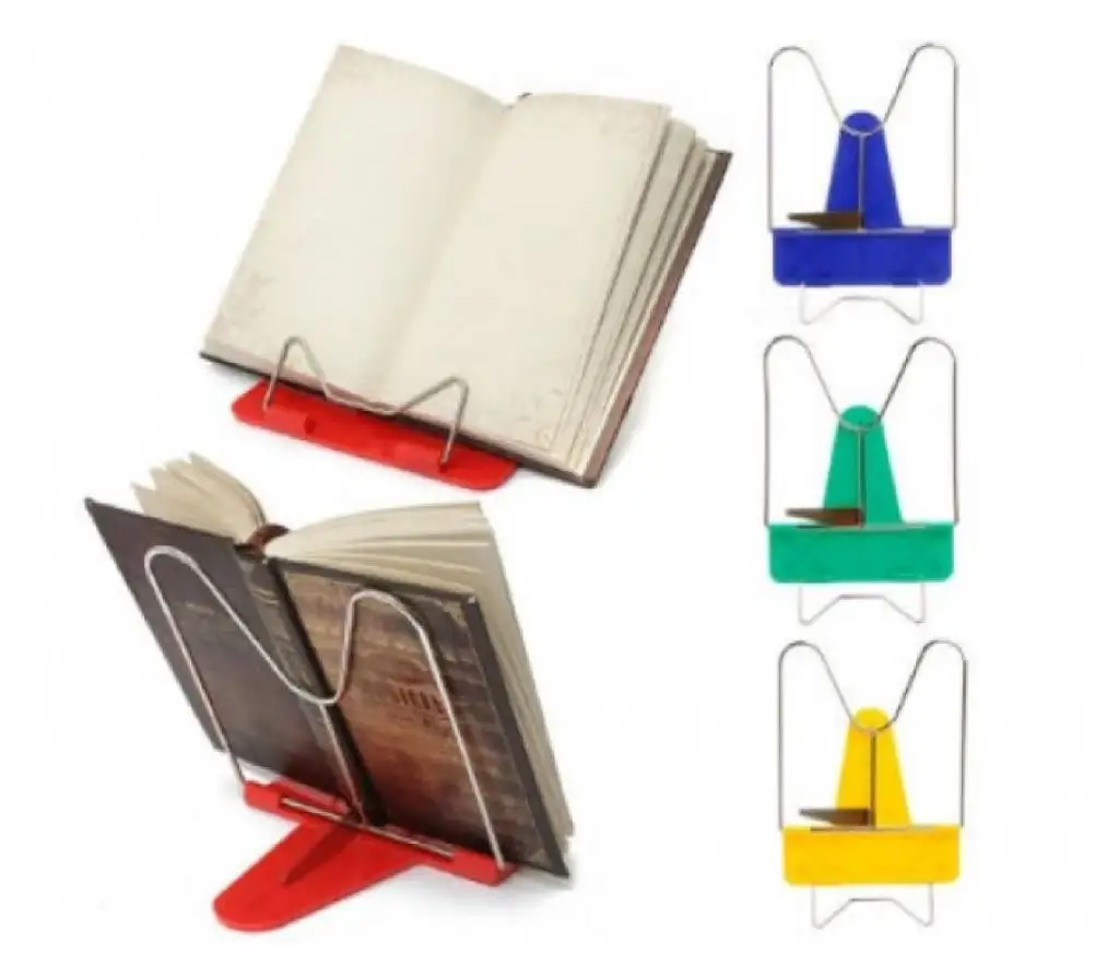 Portable Adjustable Metal Book Reading Stand