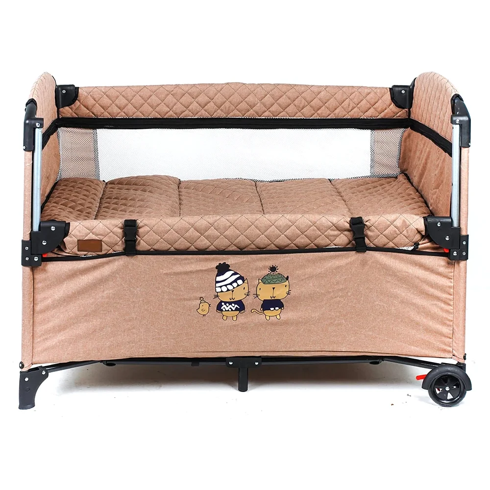 Baby Playpen Park Bed Crib newborn Children Room Furniture Bed Frame Baby Lounge Chair Travel Bed Baby Accessories Mother Child