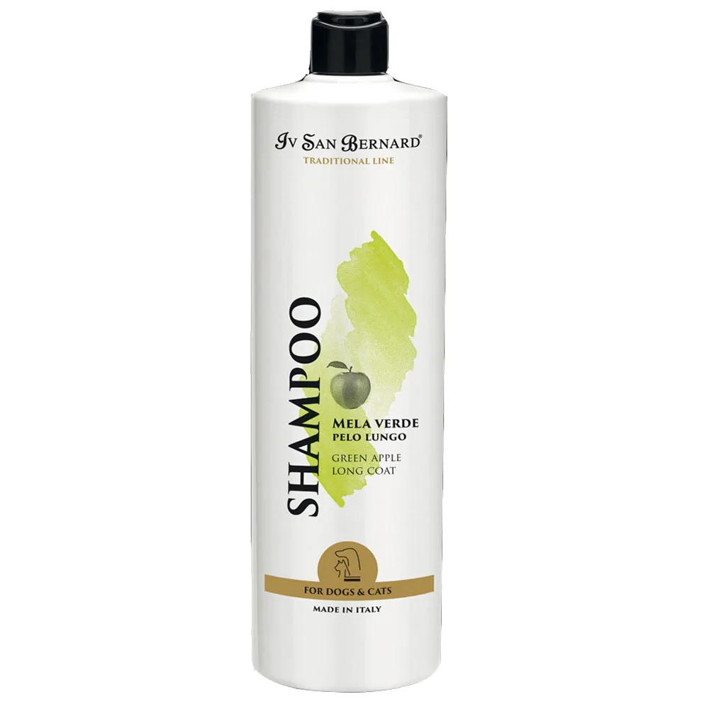 Apple shampoo for long-haired dogs | Shampoo Iv San Bernard traditional | Shampoo dogs 1 liter