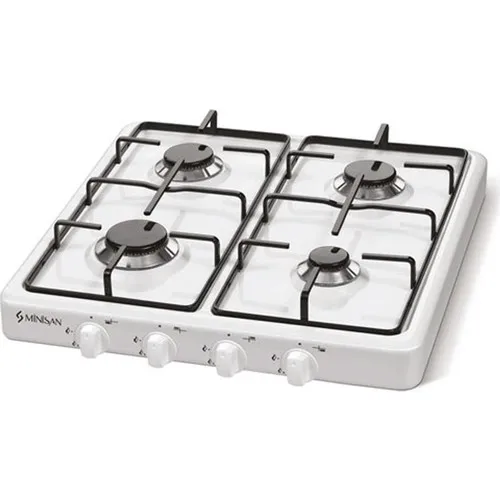 Minisan MS641-FFD Lpg Tube 4 Gözü Gas Cooktop