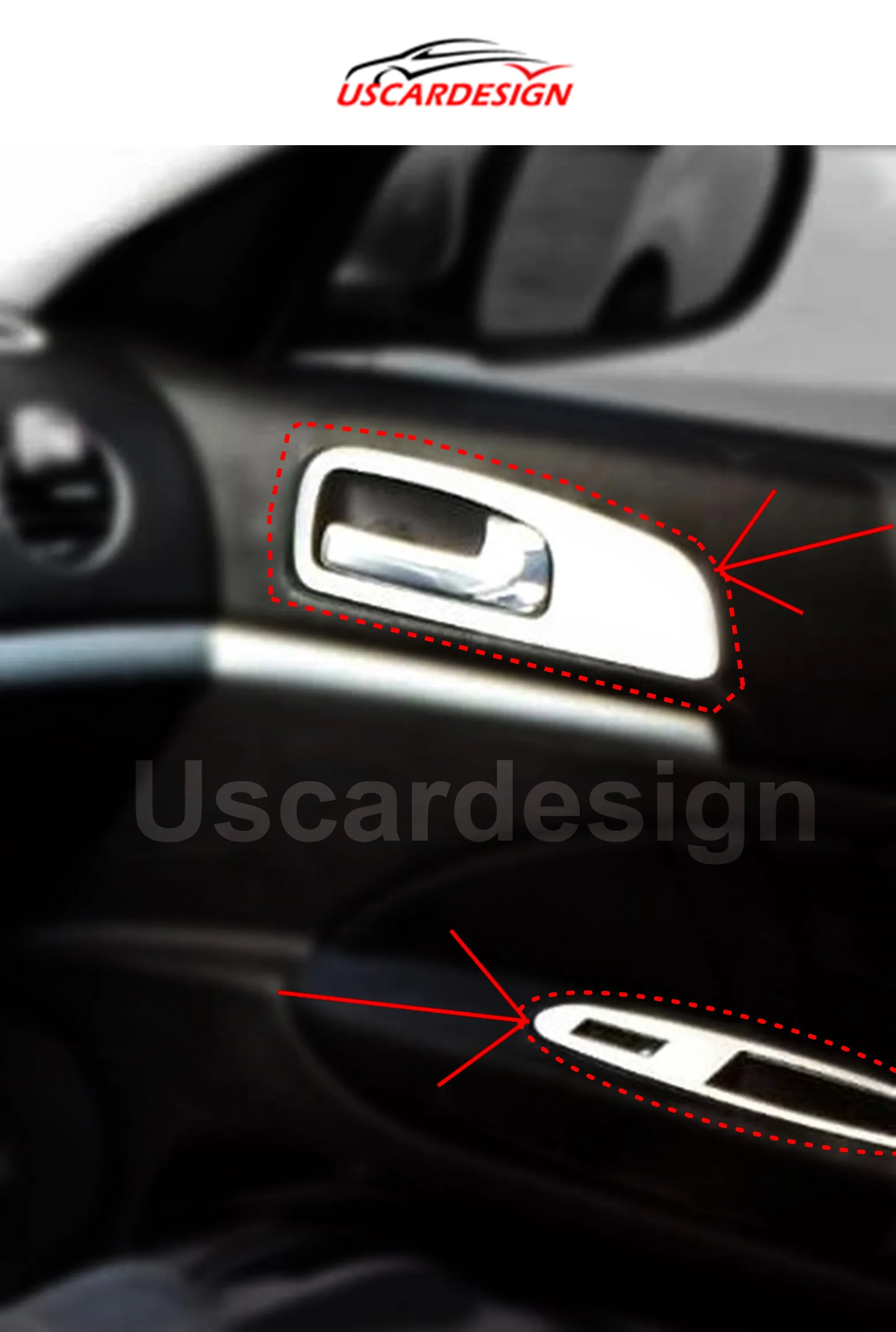 

For Alfa Romeo 159, Door Decor Frames, Trim Accessorie, Handle, Window Switch, Piano Black, Carbon, Glossy Red, Wood, Silver