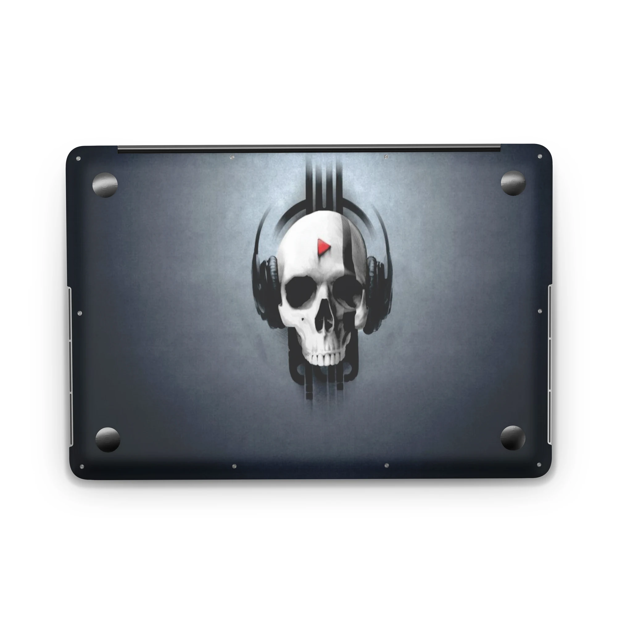 Sticker Master Skull Music Laptop Vinyl Sticker Skin Cover For 10 12 13 14 15.4 15.6 16 17 19 " Inc Notebook Decal For Macbook,Asus,Acer,Hp,Lenovo,Huawei,Dell,Msi,Apple,Toshiba,Compaq