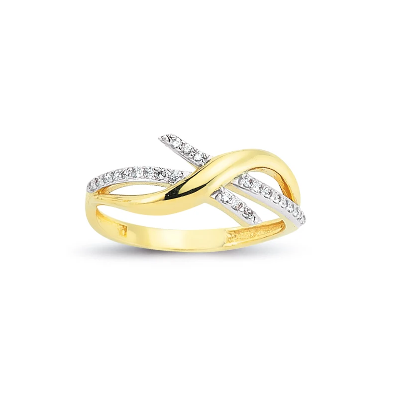 14K Solid Gold Elegant Ring for Women