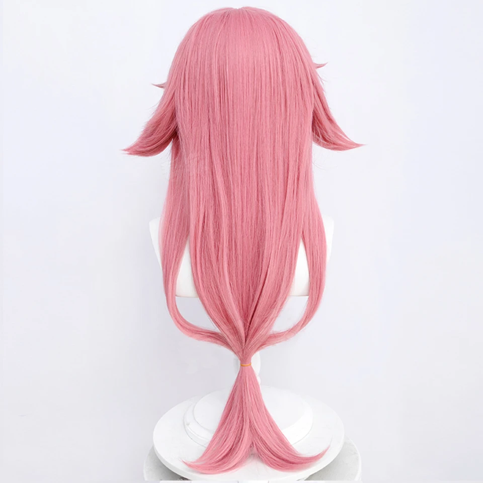 SHANGKE Synthetic Genshin Impact Yae Miko Venti Zhongli Xiao Goro Ganyu Keqing HuTao Aether Tartaglia Klee Ningguang Cosplay Wig