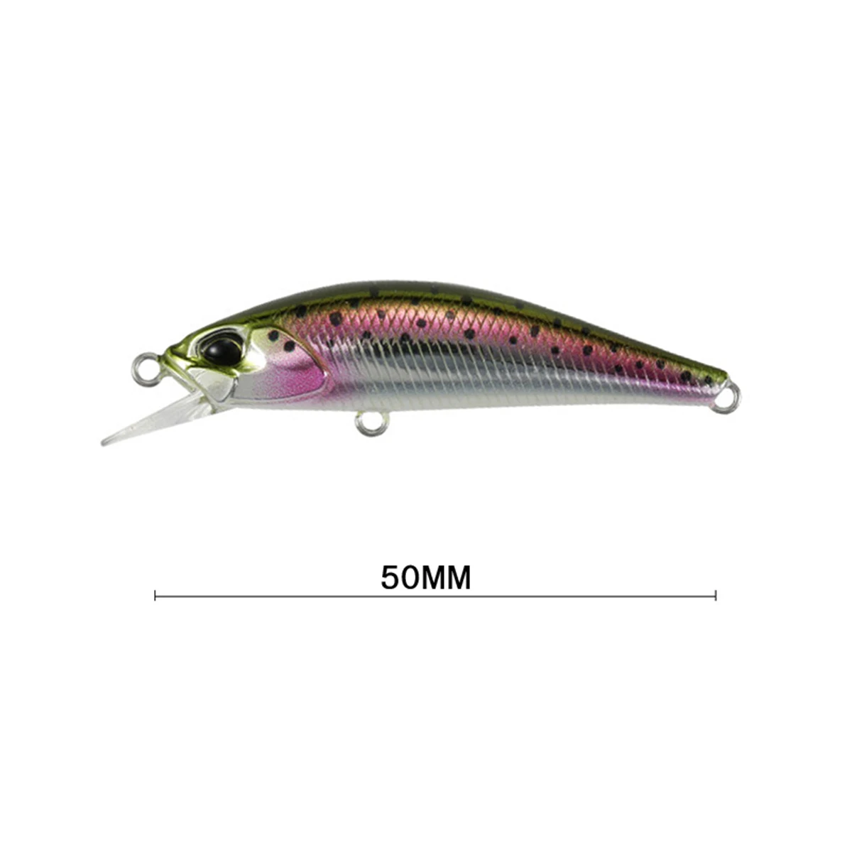 Wobbler Minnow que se hunde – jerkbait para trucha y lubina curricán - imagen 2