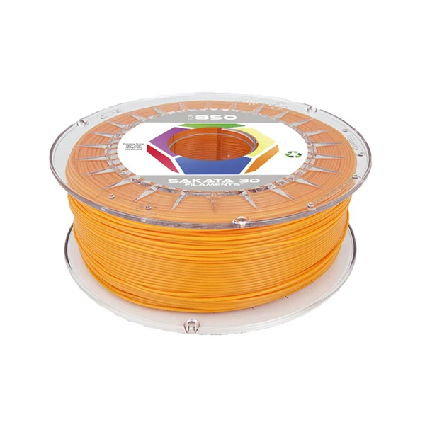 850 Sakata 3D orange PLA filament 2.85mm 1kg, pla 3d, 3d printer filament, creality, artillery, ender, spain