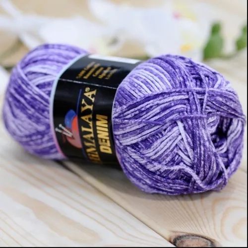 Himalaya Denim % 100 naturalna bawełna przędza 50g-140m Knitting Crochet kolorowe Super jakość turecki wełna DIY sweter YarnArt Alize