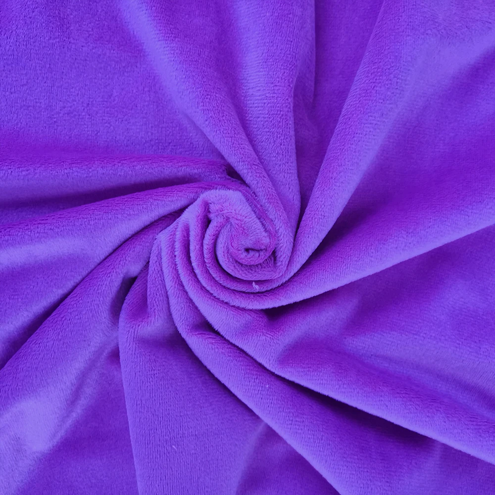 CHEONET Stoff – Kurzplüschstoff, superweicher Plüsch-Polarfleece zum Nähen von Puppen, DIY-Handarbeit, Textilstoff für Spielzeug, Flanell