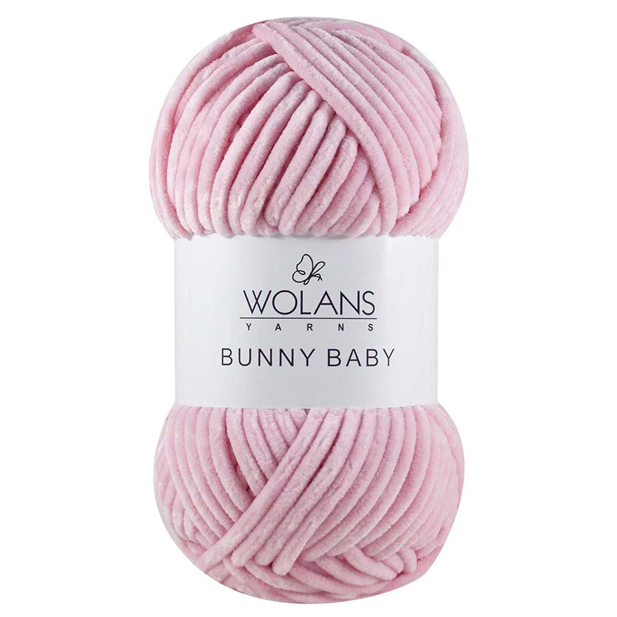 Wolans Bunny Baby-100G. Knitting with 120 Mt 100% Polyester 4.5 Mm Crochet and 6.5 Mm Needle 5 PCS