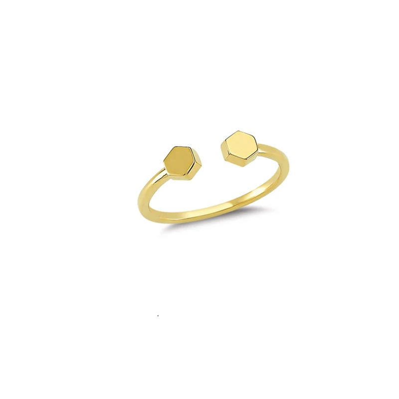 14K Solid Gold Classy Ring for Women