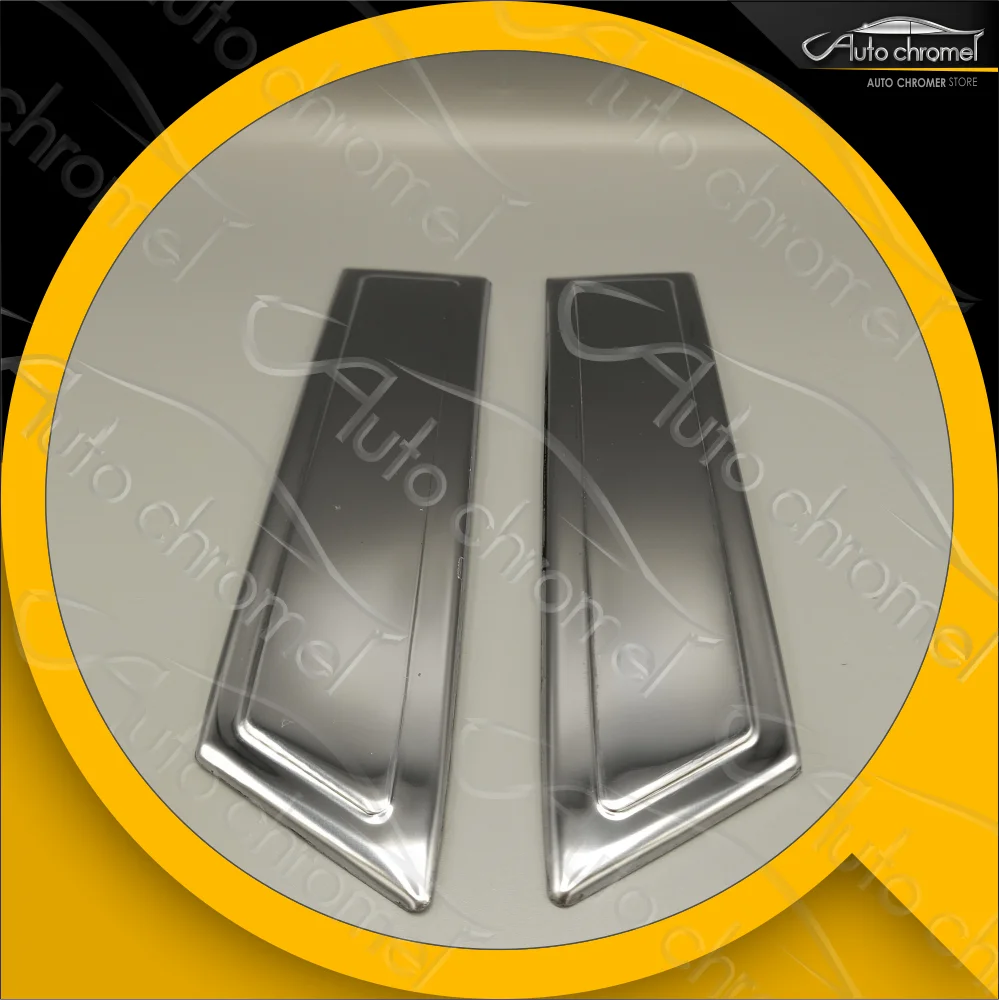 For Renault Clio 5 Car Rear Door Chrome Handle 2 Pieces High Quality Stainless Steel 2019-2020-2021 Like R S Line Exterior Parts