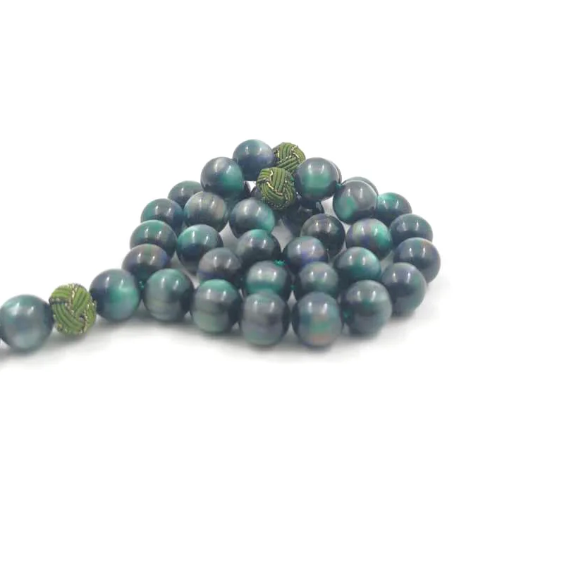 الراتنج الأخضر تسبيح مسلم سبحة صلاة مصباح العربية موضة سوار هدية اكسسوارات الإسلامية التركية مجوهرات الموضة