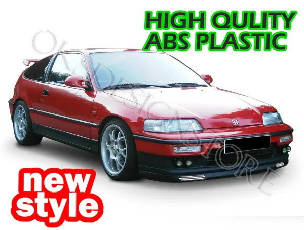 For HONDA Civic CRX - NEW Style Front Bumper Diffuser Euro Spoiler Lip Universal