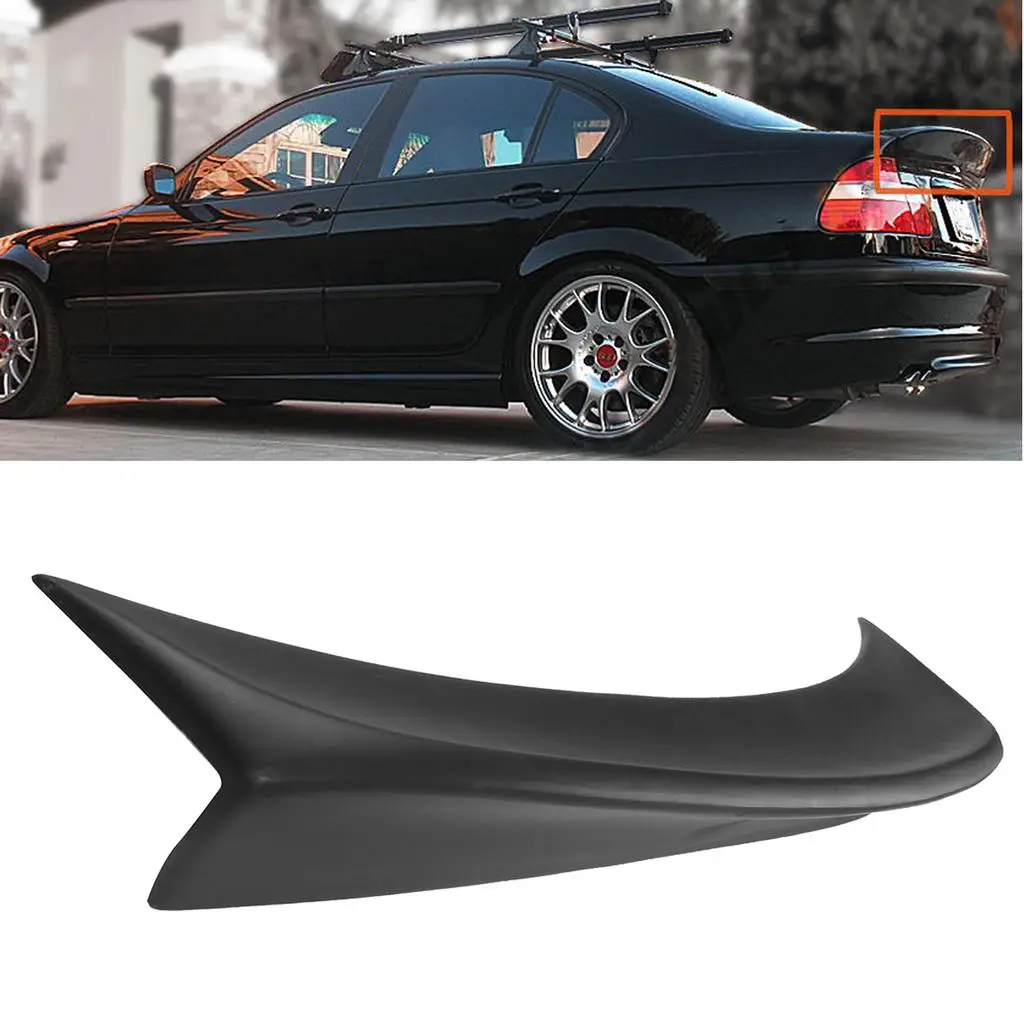 

For BMW E46 3 Series CSL Spoiler ABS Material Rear Roof Spoiler Wing Trunk Lip Car Styling Fully Compatible High Qualiity