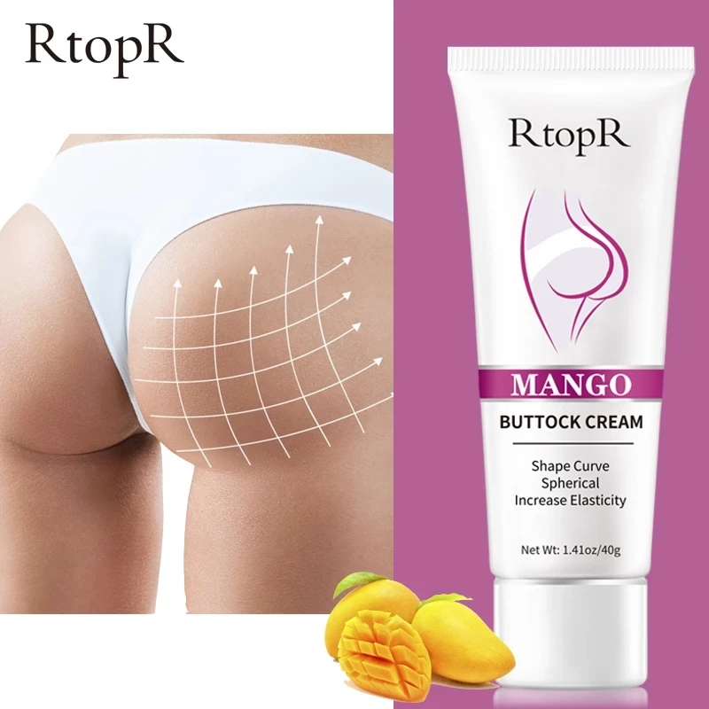 Mango Sexy Buttock Enhancement Cream Body Skin Care Hip Firming Cream Whitening Moisturizing Anti-Aging Buttock Treatment