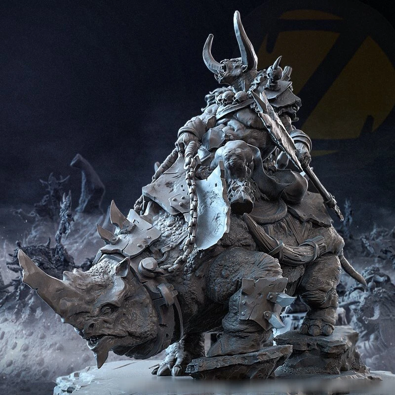 90mm Resin Model Figure GK, Unassembled and unpainted kit
