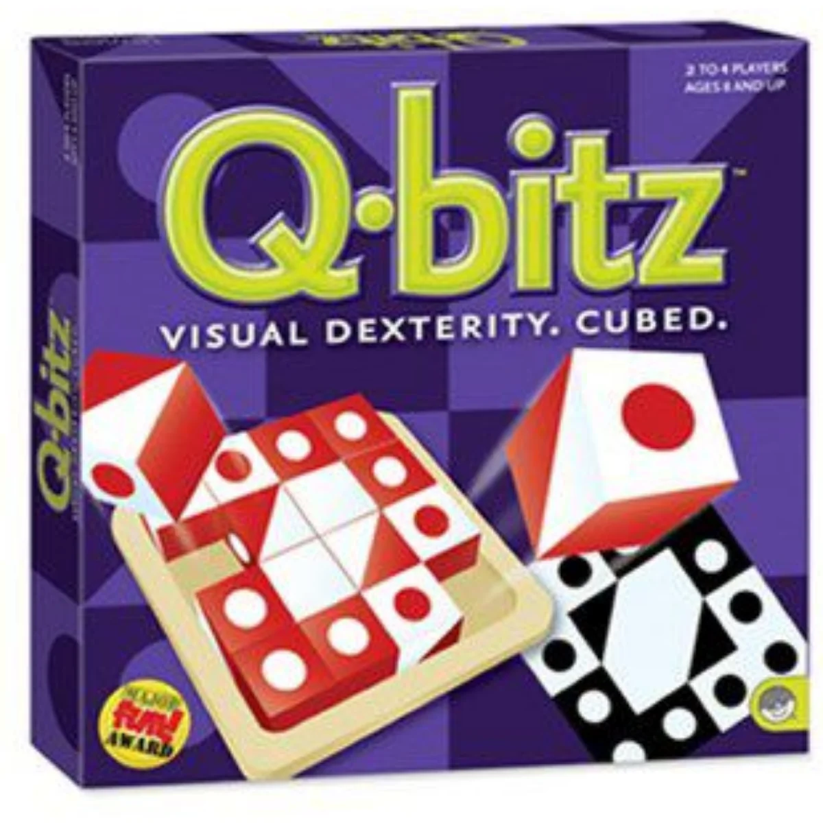 Mindware Q-Bitz, Q-Bitz Extreme and Q-Bitz Junior Visual Skill Cubes Mind and Intelligence Game 3D Wooden Puzzle Interactive