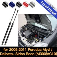 Hood Struts for 2005-2011 Perodua Myvi M300 / Daihatsu Sirion Boon AC10 Toyota Passo Front Bonnet Damper Refit Lift Support Prop