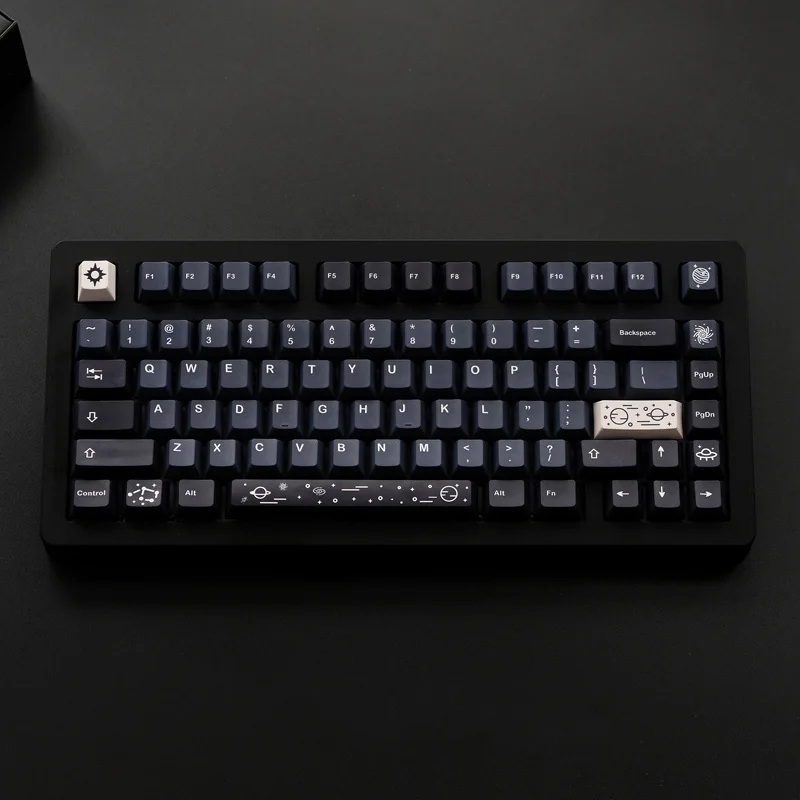 

130 клавиш GMK копия Galaxy колпачки клавиш Cherry Profile PBT сублимационная механическая клавиатура колпачок для MX Switch 61/64/68/84/87/104