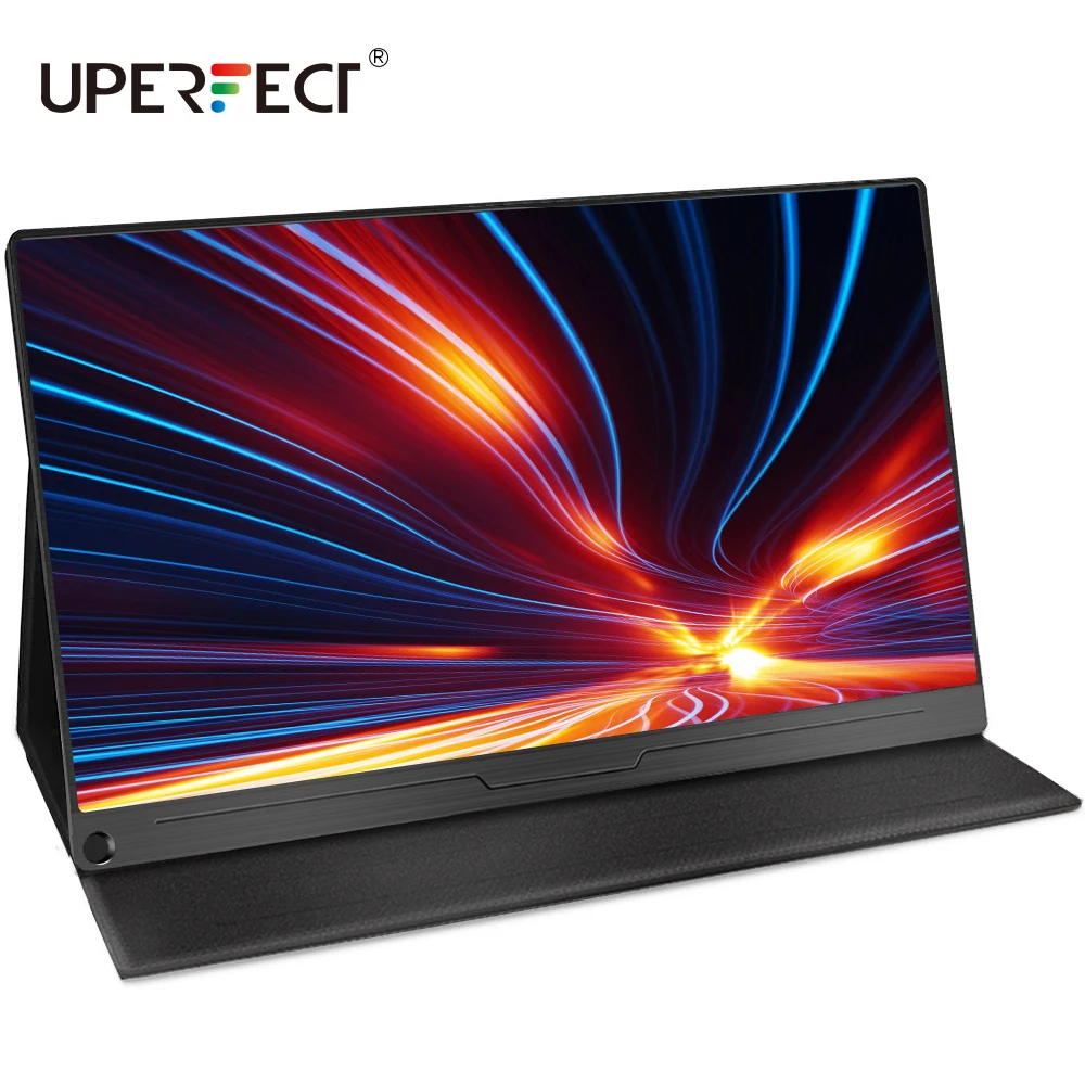 UPERFECT Portable Monitor 13.3 Inch 1080P USB With Speaker Ultra Thin Screen Display Type C For Laptop Mini HD Computer