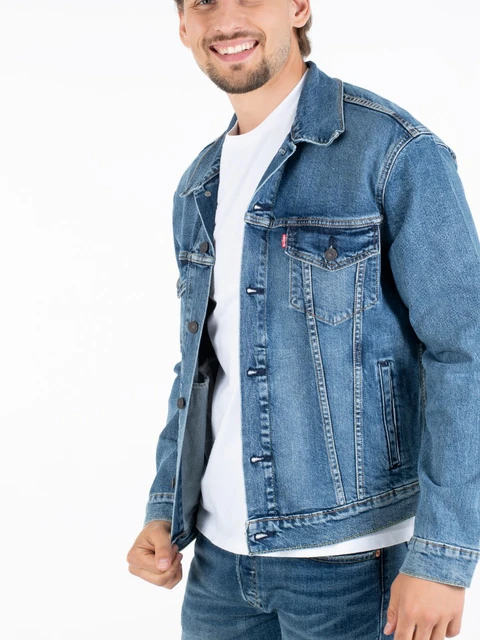 Jaket Jeans Levis Label Merah Capital E Jaket Trucker AliExpress