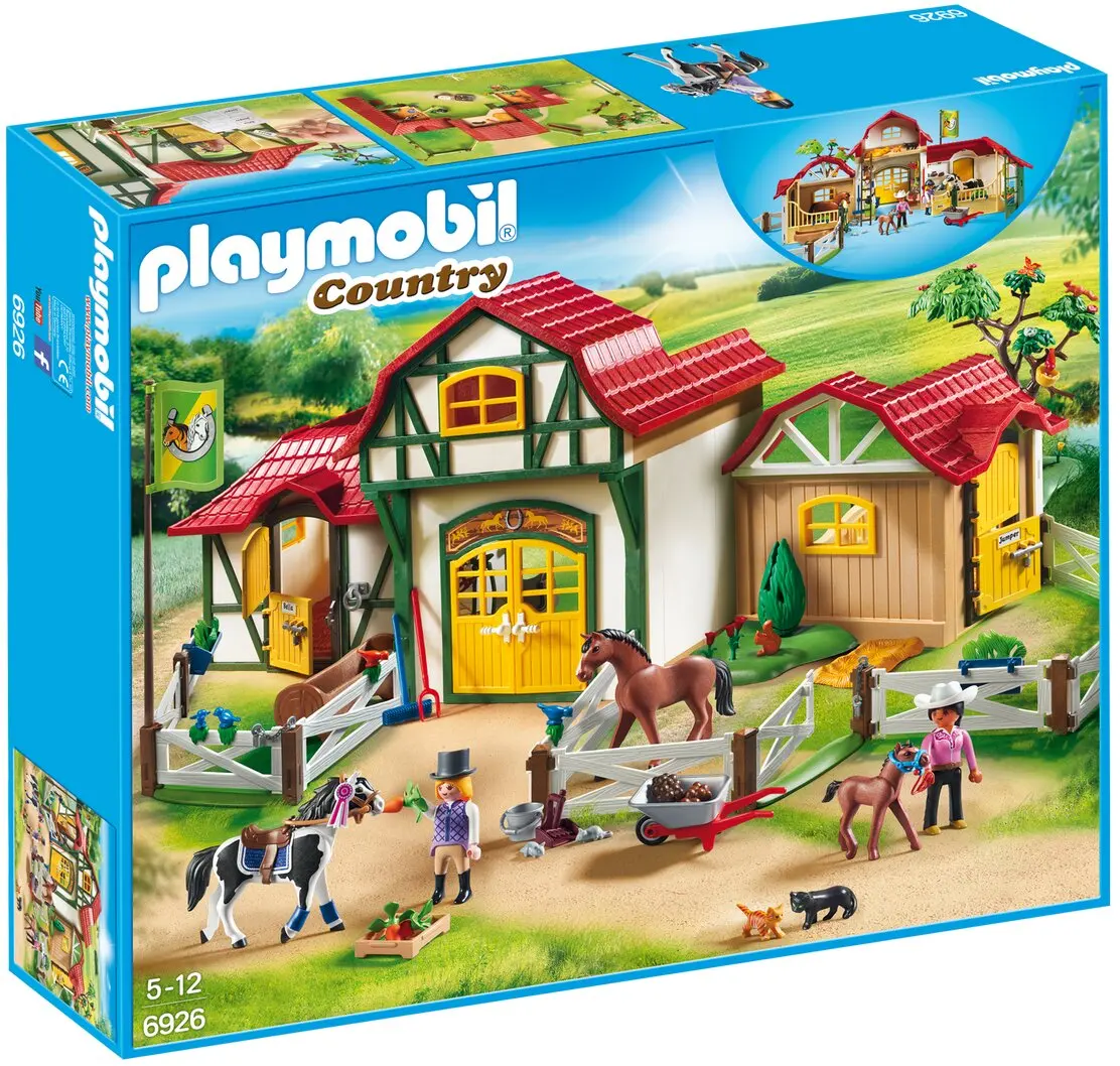 مراجعات مفصلة لـ Playmobil Horse Farm 6926: تجربة تفاعلية لا تُنسى للأطفال والجمعية