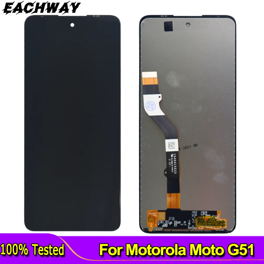 

6.8" New For Motorola Moto G51 Lcd Screen Display Touch Digitizer Assembly Replacement Parts For Moto G51 LCD Display