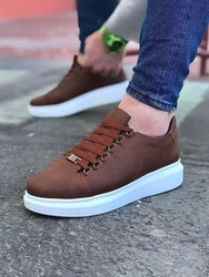 Wagoon WG08 Taba Erkek Casual Ayakkabı Türkiye'de Üretildi Men's Shoes Men's Sports Shoes New Model Shoes Casual Shoes Stylish S